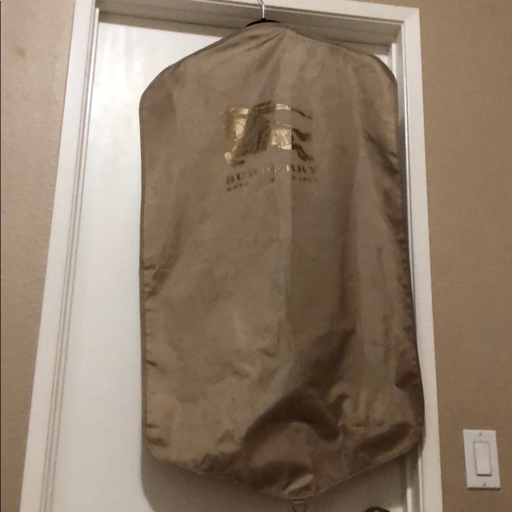 Burberry garment bag